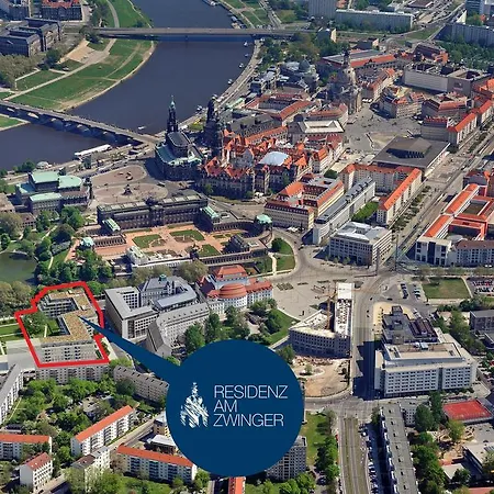 Hotel apartamentowy Residenz Am Zwinger Drezno